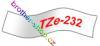 TZe-232 červená/bílé páska originál BROTHER TZE232 ( TZ-232, TZ232 )
