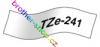 TZe-241 černá/bílé páska originál BROTHER TZE241 ( TZ-241, TZ241 )