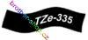 TZe-335 bílá/černé páska originál BROTHER TZE335 ( TZ-335, TZ335 )