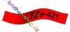 TZe-421 černá/červené páska originál BROTHER TZE421 ( TZ-421, TZ421 )